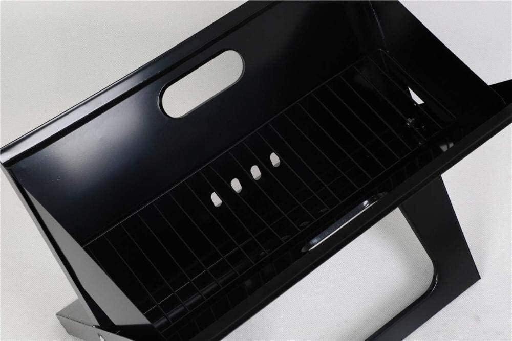 BBQ Grill Outdoor Fire Pits Outdoor Wood Burning Fire Pits Portable Charcoal Grill for Camping Cooking Stainless Steel Mini Folding Barbecue, Stove for Travel, Picnic, RV with Cover BBQ Cooking for Ou