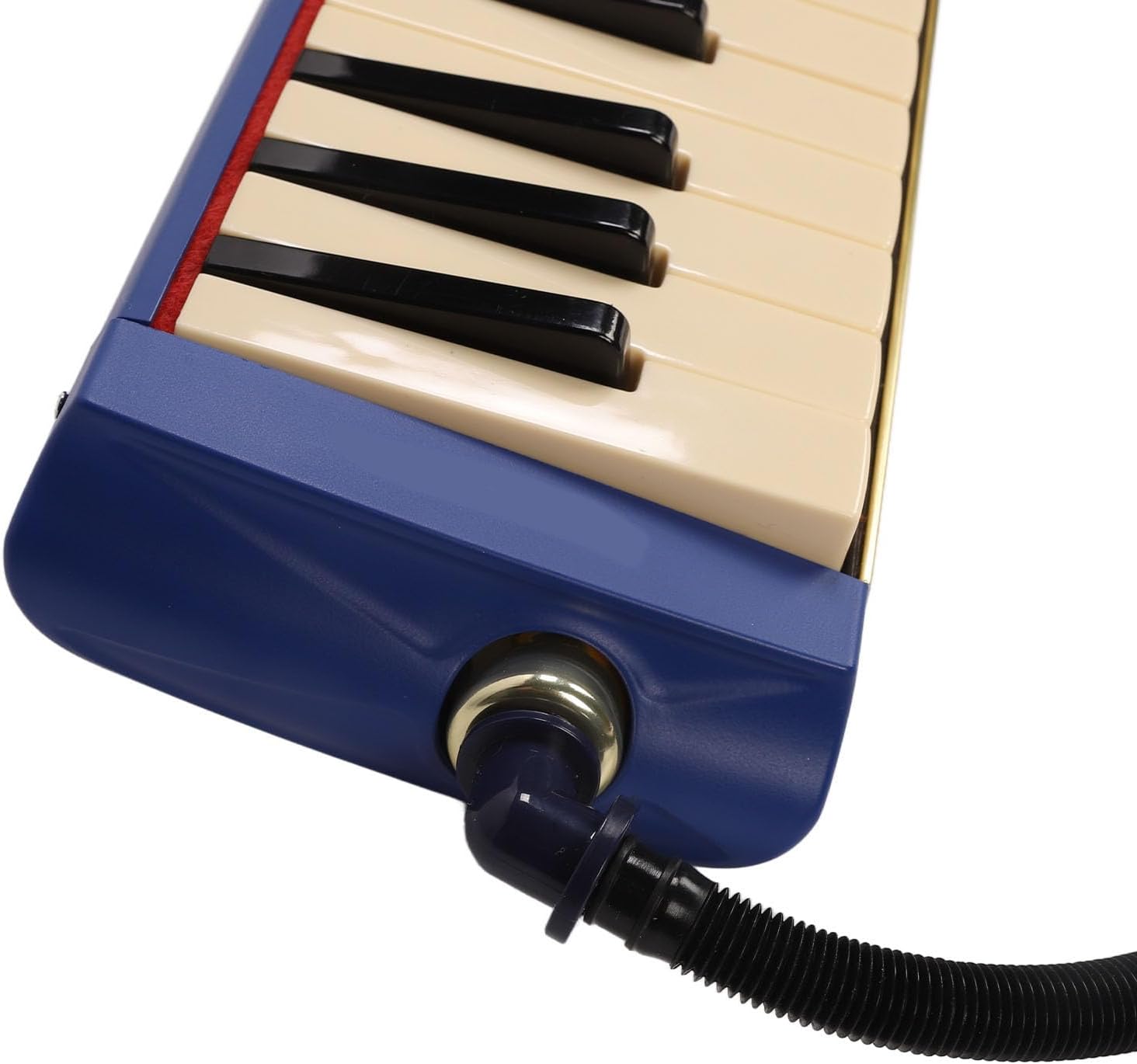 37 Key Melodica Instrument Piano, Professional Air Keyboard with Double Soft Tubes, 2pcs Mouthpiece, Includes Carrying Bag, Music Score, Cleaning Cloth, Ideal for Beginners and Mus