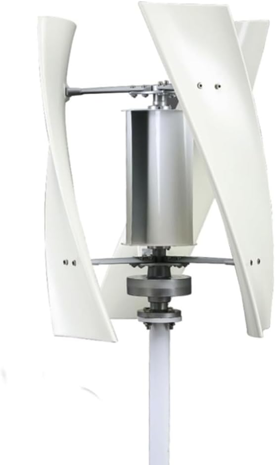 12000W 3 Blade Vertical Axis Wind Turbine Generator Kit with Controller,12V-220V Low Noise Magnetic Levitation Design, Home Wind Power for Boats, Cabins