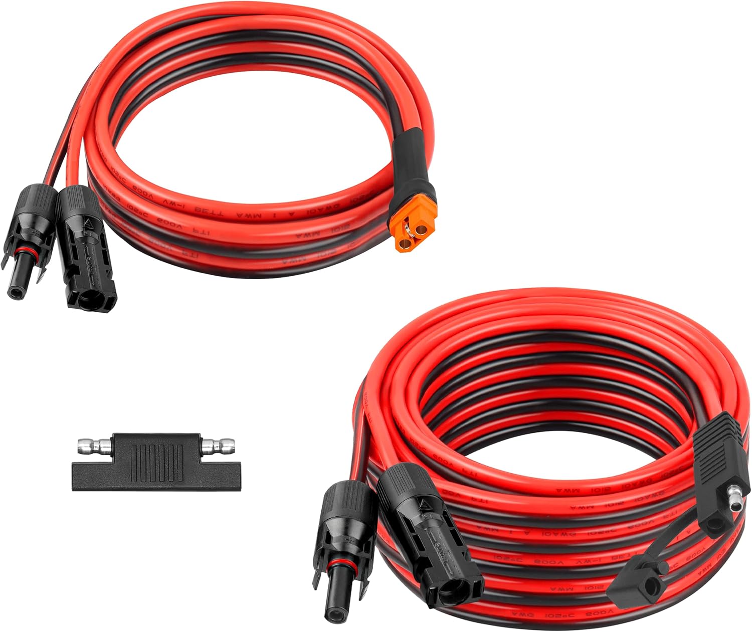 SAE Extension Cable 20FT 10AWG +10AWG 20FT Solar to XT60i Extension Cable