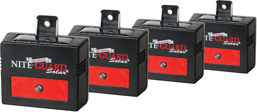 Nite Guard Solar Predator Control Light, (Pack of 4)