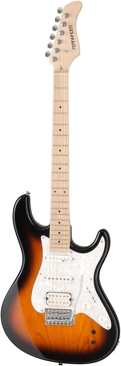 Fernandes Retrorocket Pro Electric Guitar - Tobacco Sunburst