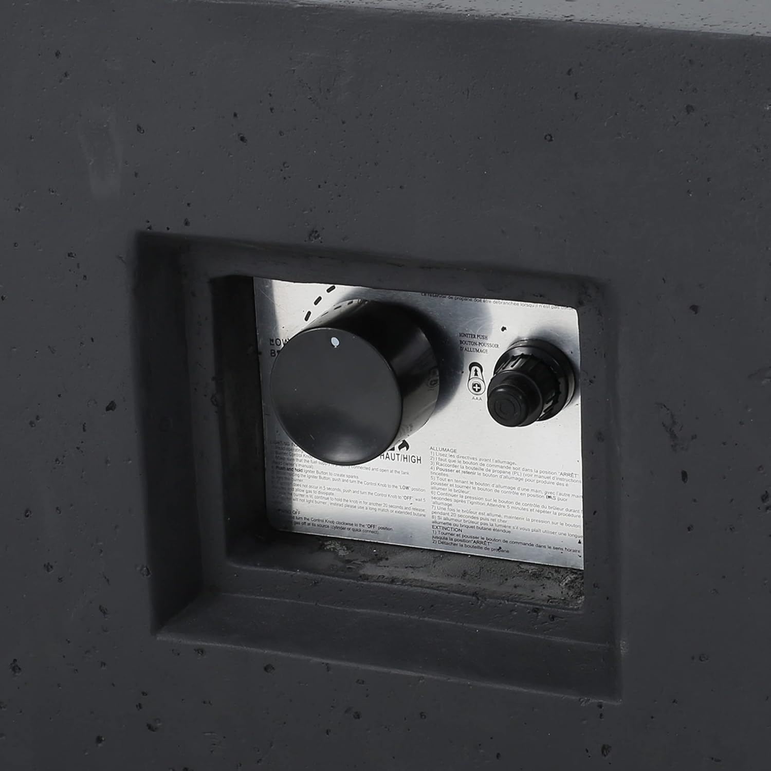 Christopher Knight Home 317505 Aidan Fire Pit, Dark Gray