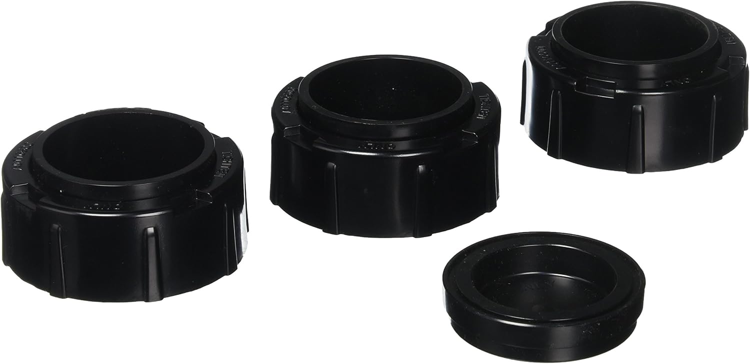 Zodiac R0558200 Half Unions with O-Rings Replacement for Select Zodiac Jandy CJ Series Cartridge Filter