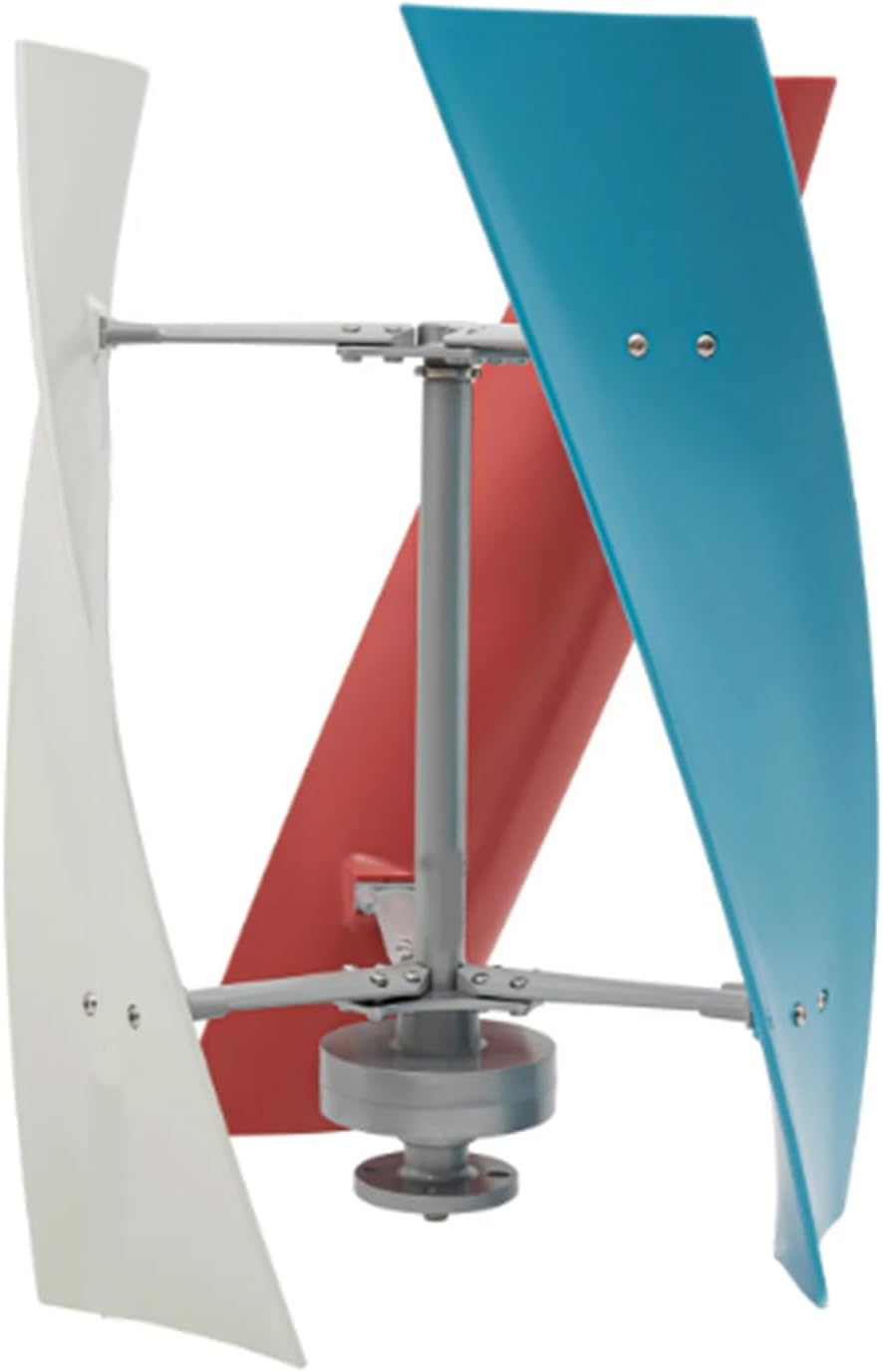 1500W 12V/24V Efficient Wind Turbine Generator, Portable with Controller 3 Blade Turbine Wind Power Kit for Courtyard Outdoor Streets