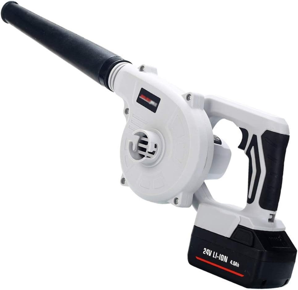 Convenient 2-in-1 Garden Leaf Blower, Cordless Blower Vacuum & Shredder, 1L Collection Bag (Color : 2×Battery, Size : 2.0Ah) TDF (2×Battery 4.0Ah)