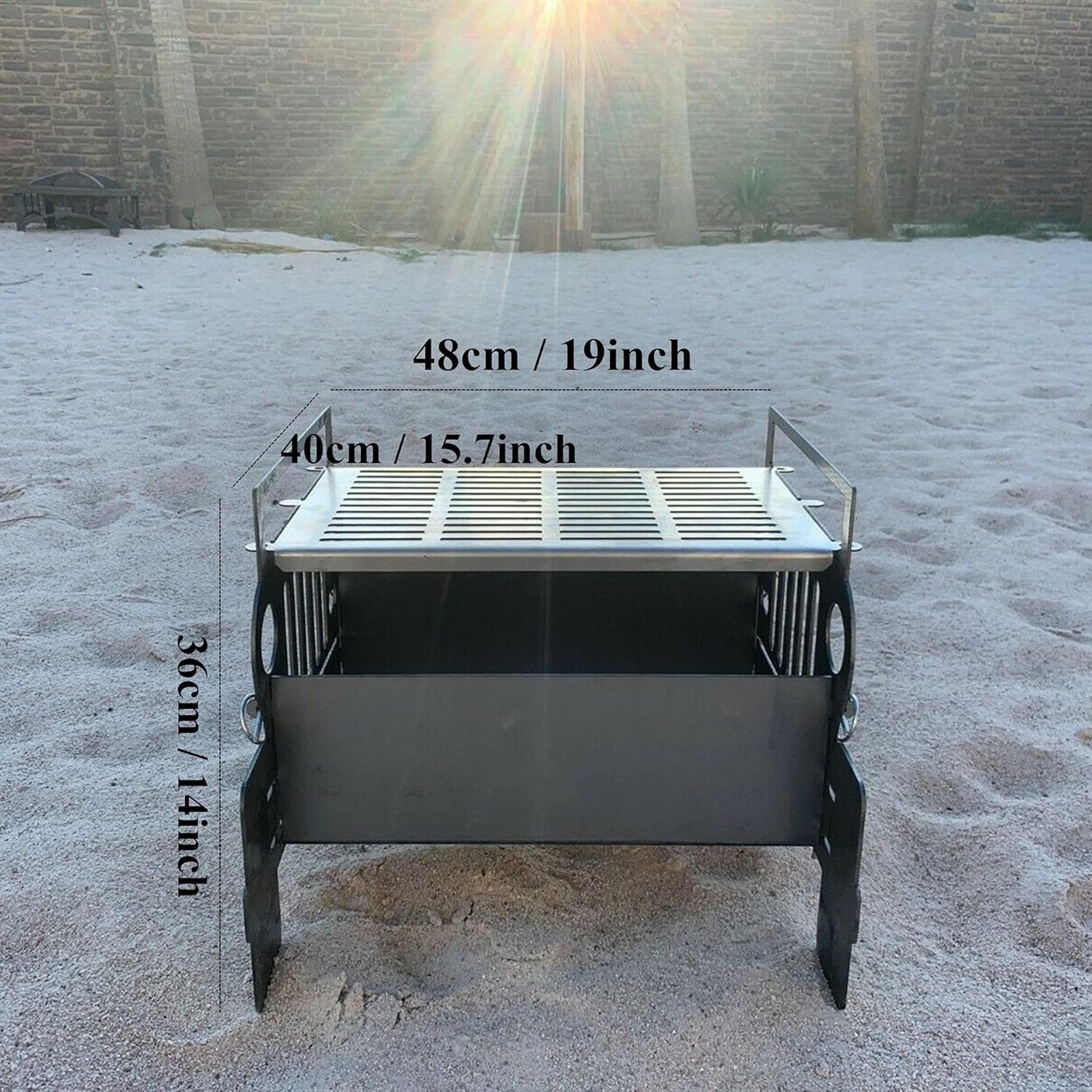 Creativity Fire Pits & Bowls,Multifunctional Grill Table,Garden Patio Heater,Outdoor Firepit Bowl