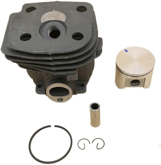 [Outdoor Tools] 47mm Cylinder Head Piston Kit for Husqvarna 359 357 XP 357XP Chainsaw Engine Motor Parts 537 15 73-02 [Replacement Parts]