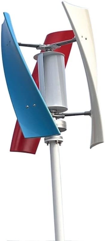 Wind Power Turbine Generator Wind Generator 1000w Inner Air Duct 2000w 3000w Energy Wind Turbine Power Permanent Maglev 12v 24v with MPPT Controller (Color : Multi, Size : MPPT Controller_48V)