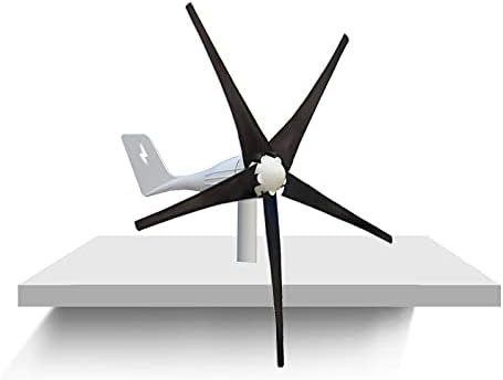 8000W 12V 24V Wind Turbine Generator with 5 Blades Horizontal Windmill Energy Wind Turbine Generator Charge for Home Camping