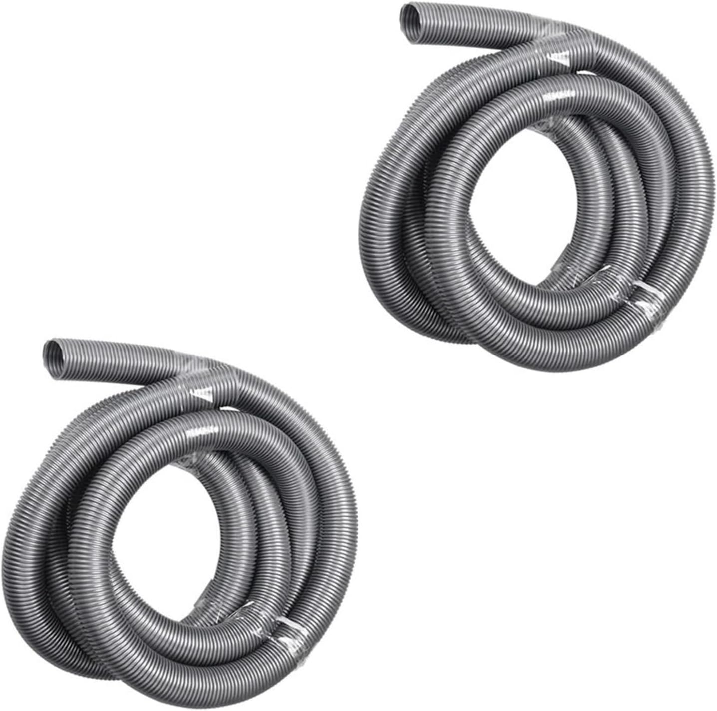 2X Industrial Vacuum Cleaner Thread Hose/Pipe/Tube,Inner 50Mm,5M Long,Water Absorption Machine,Straws,Vacuum Cleane