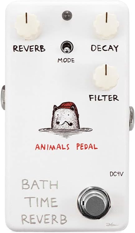 Animals Pedal Bath Time V2 Reverb Pedal,123418