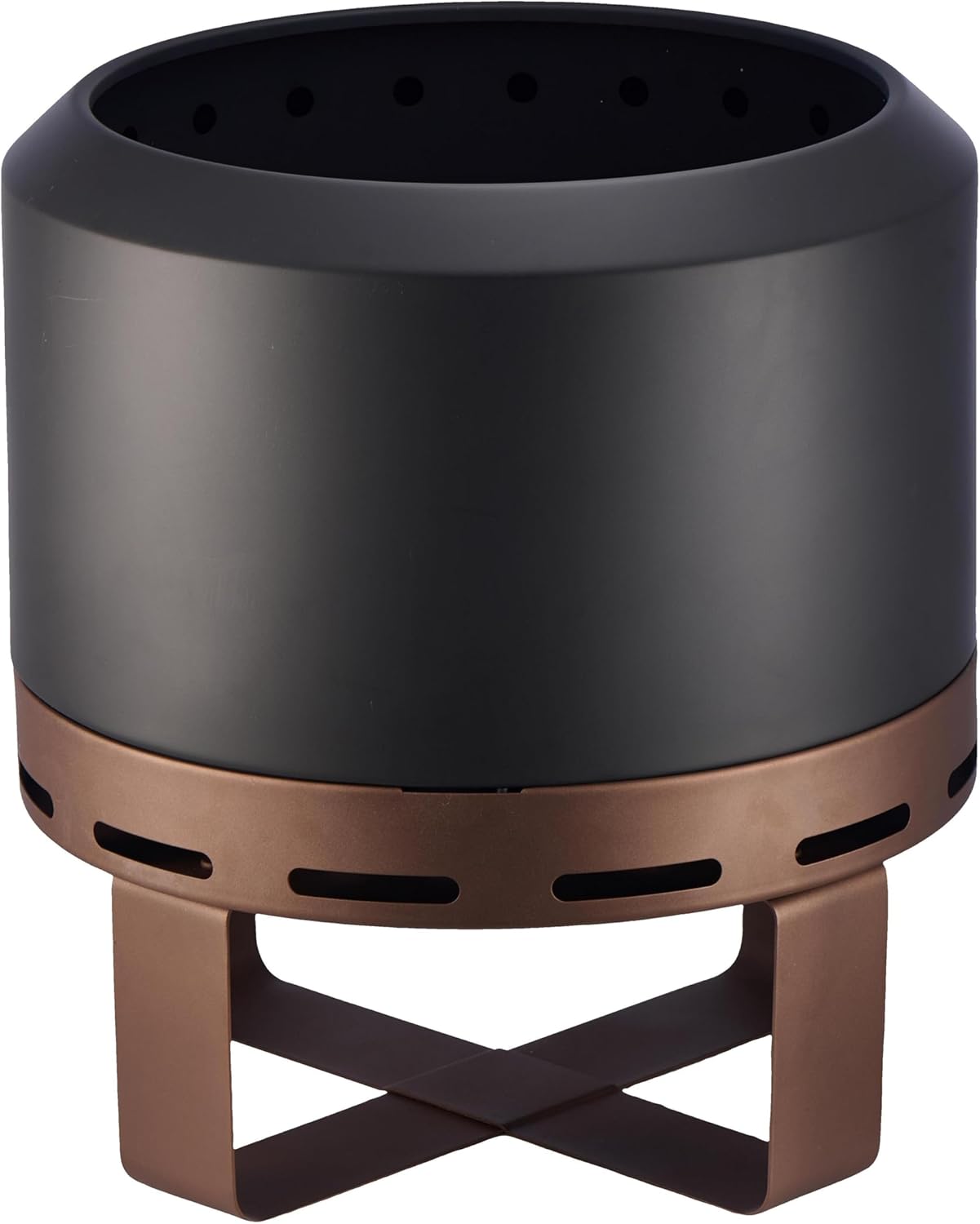 Outdoor Smokeless Fire Pit Stove 24'' for Camping Bonfire, Wood Burning Fire Place Firepit with Stand for Patio Backyard Outside