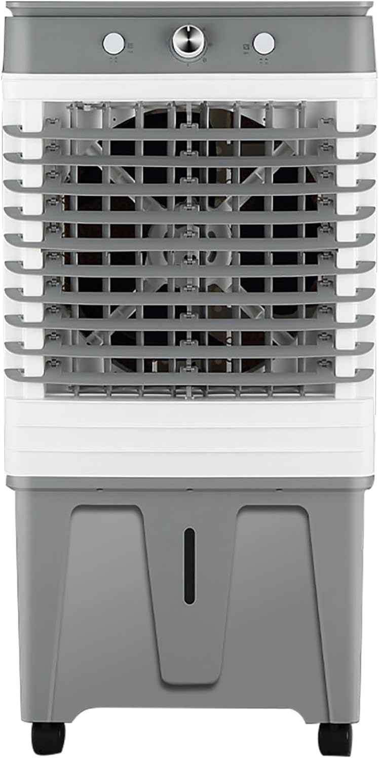 3 Wind Speed Portable Air Conditioners, Air Conditioner with Large Capacity Water Tank, Air Conditioner Portable with Universal Wheels, for Home, Office, Garage(116cm/45.6in)