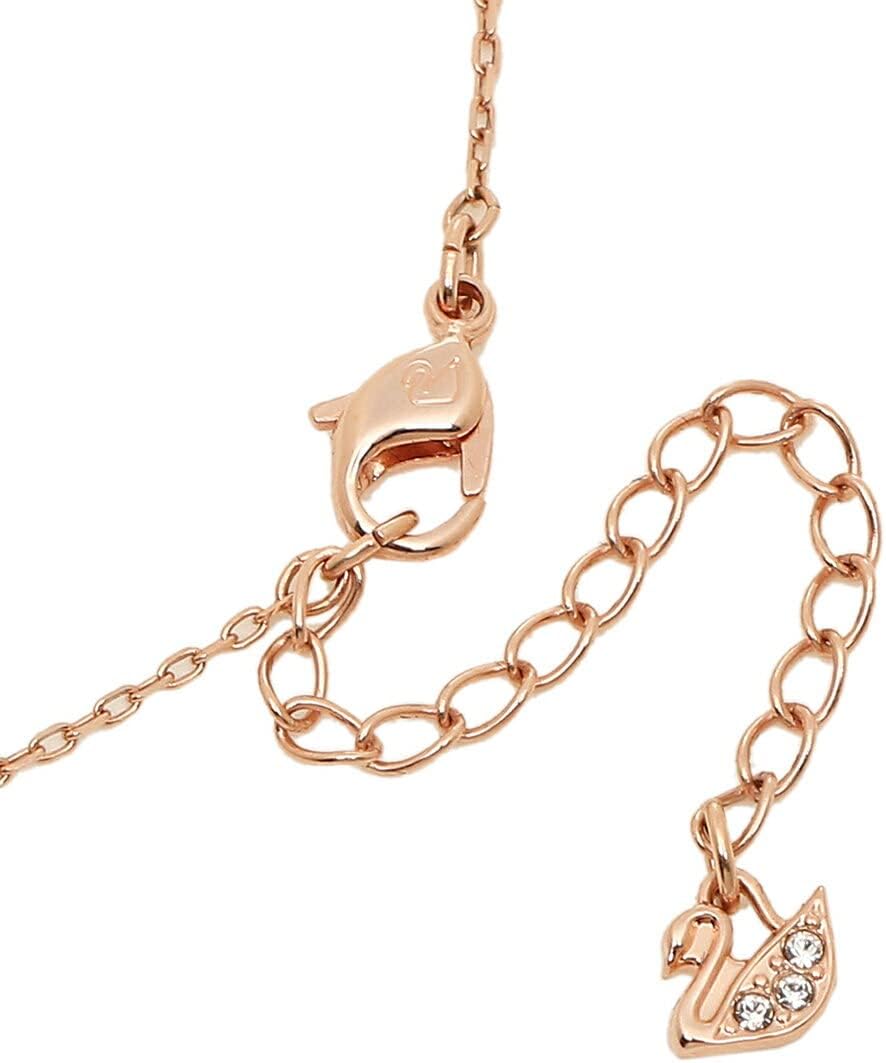 Swarovski Women's Necklace Accessories 5518865 Rose Gold Silver