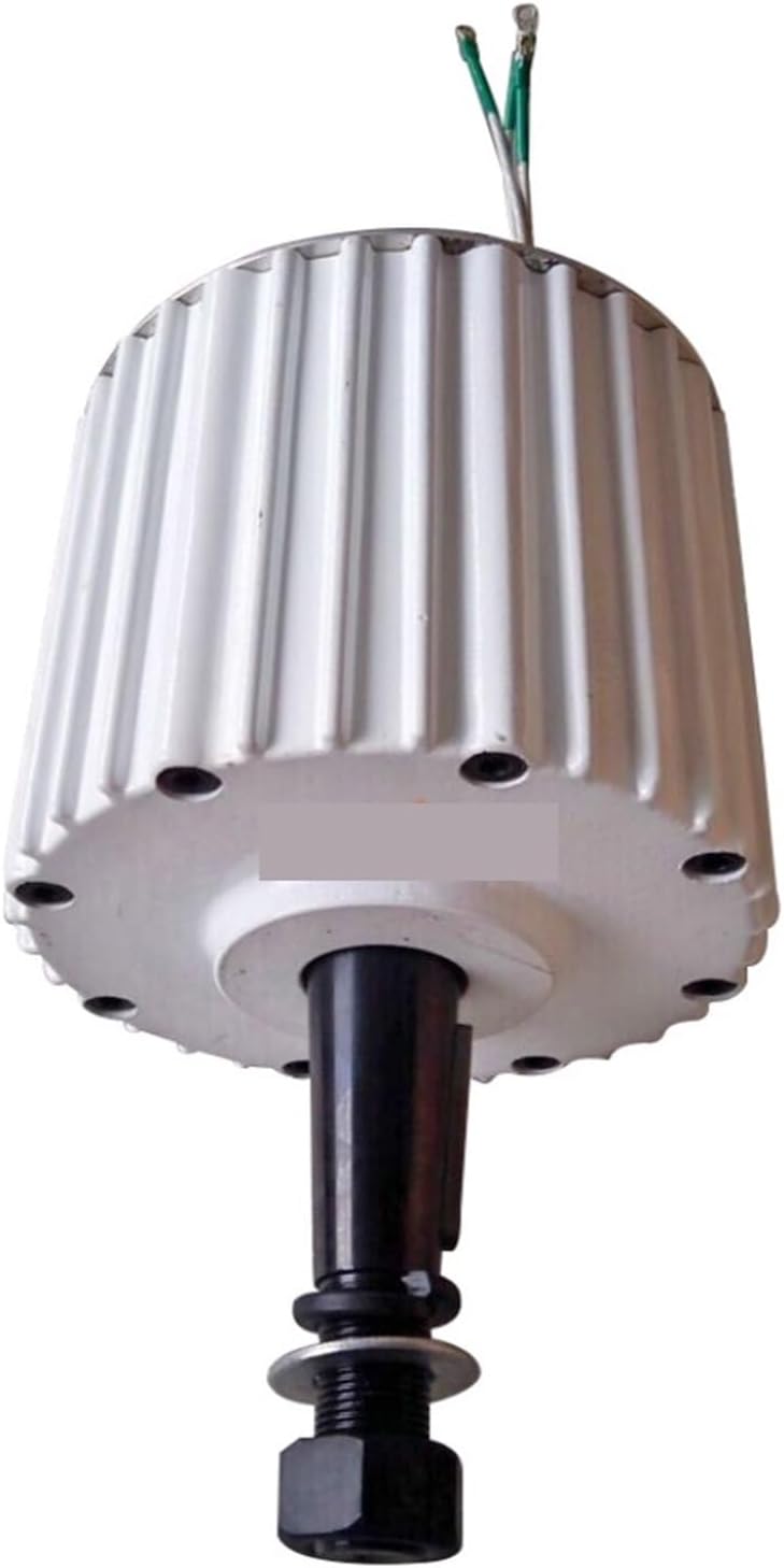 Wind Turbine Generator Kit, 1000W 500RPM 48V 96V Permanent Magnet Generator AC Alternator for Vertical Or Horizontal Wind Turbine for Hybrid Solar Wind System(96VAC)