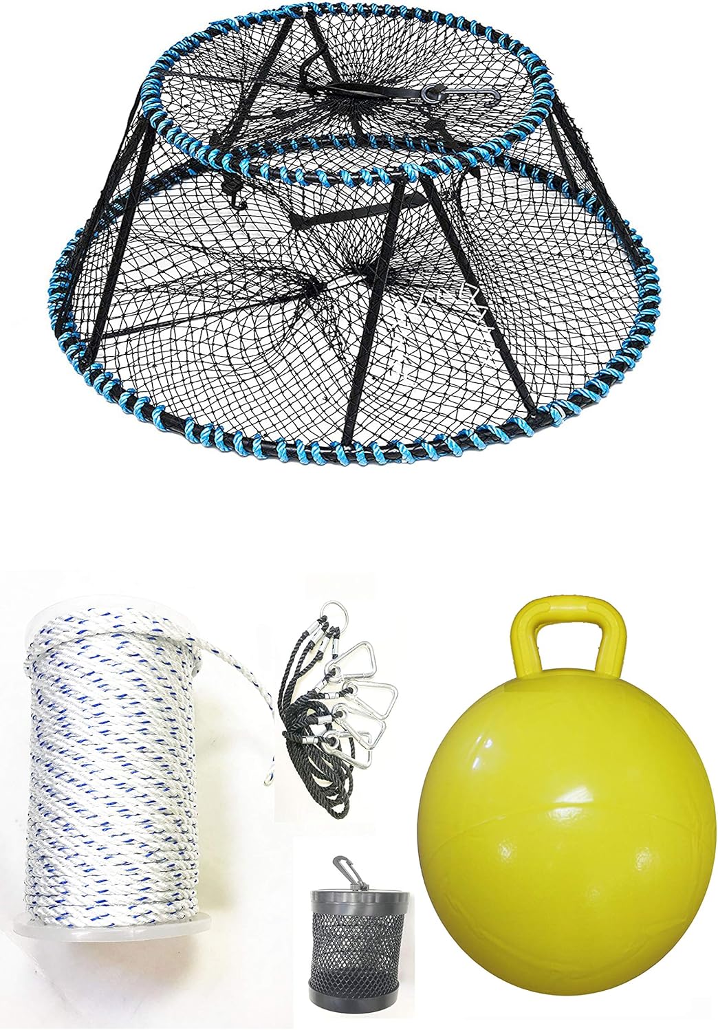 KUFA Sports Vinyl Coated Tower Style Prawn Trap(30