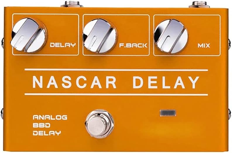 Delay Effect Pedal By Classic BBD Deliver Warm Natural Sound for Solo Analog Guitar