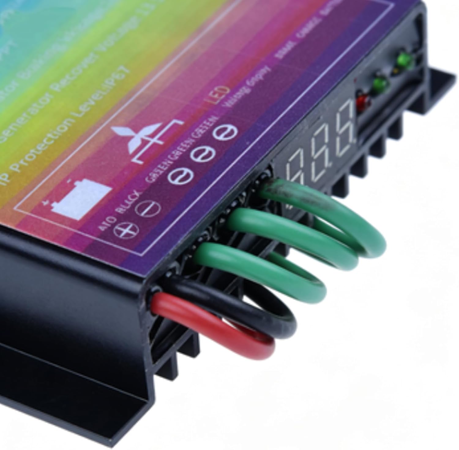 with LED Voltage Display 14000W MPPT Wind Turbine Charge Controller Booster IP67 12V 24V 48V 220V Voltage Regulator, for 0-14000W Generator