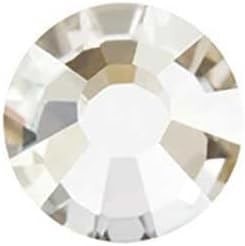 Preciosa 1440 Pieces SS16 Viva 12 Flat Back Hotfix 438 11 612, Argent Flare