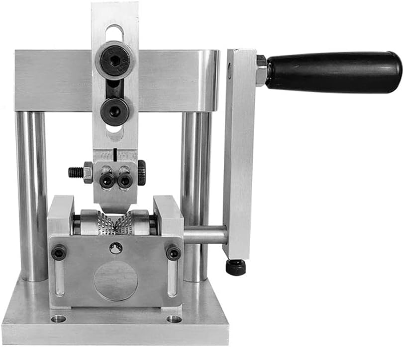 Portable Household Wire Stripper Manual Wire Stripping Tool Scrap Copper Cable Peeling Machine with Hand Crank for 1-15mm Wire with Efficiency