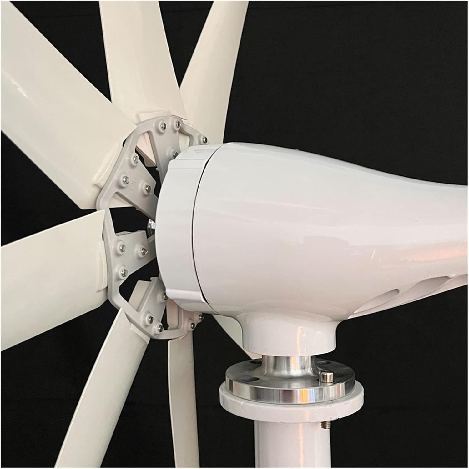 Industrial Wind Turbine Generator 2000W Wind Turbine Generator 24V Wind Turbine With 8 Blades MPPT Controller Small Wind Turbine For Home Use Low Noise High Efficiency Solar And Wind Power Parts(With