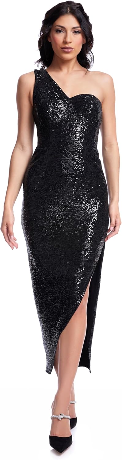 Dress The Population Womens Magnolia Bodycon Midi Dress