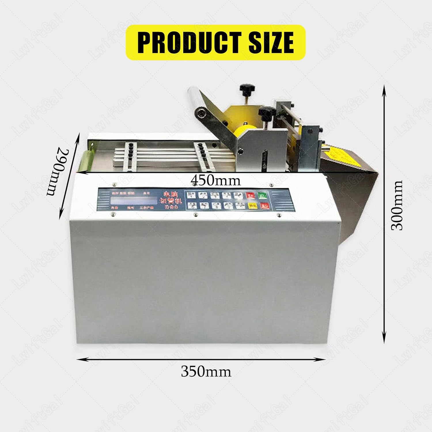 Automatic Heat Shrink Tube Cutting Machine, Microcomputer Controlled Cable Tube Die Cutting Machine, PVC Tape Cold Cutting Wire