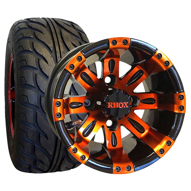 RHOX 20x10R10′′ Tire (20′′ Tall, Pre-Mounted)