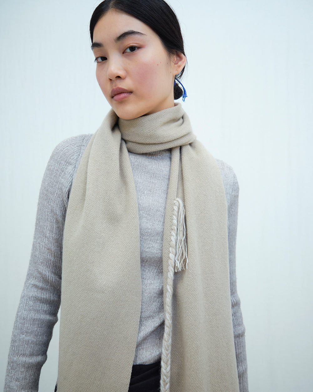 Nomad Classic Skinny Braided Scarf